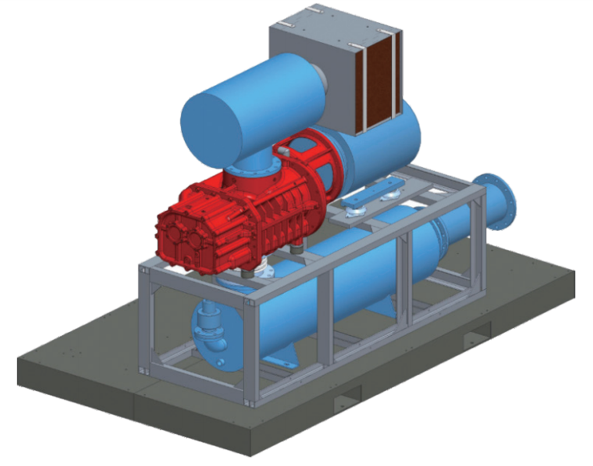 oil free screw blower1